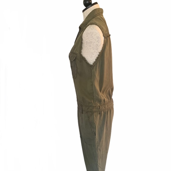 Étienne Marcel sleeveless jumpsuit in military S - Picture 7 of 14